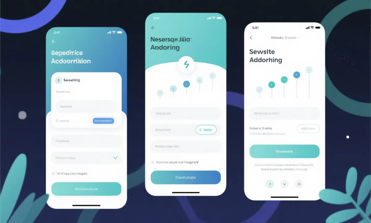 多端适配与清晰界面示意